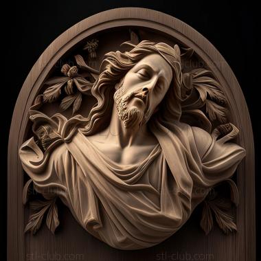 3D model st jesus (STL)